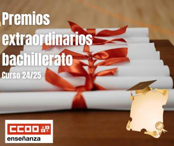 Premios extraordinarios Bachillerato curso 24/25