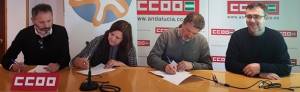 CCOO y el Consejo de Colegios de Educadoras y Educadores Sociales firman un acuerdo para garantizar los puestos de trabajo en el Tercer Sector