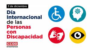 CCOO exige mejorar la situación laboral de las personas con discapacidad y también de las trabajadoras y los trabajadores que se dedican a su atención