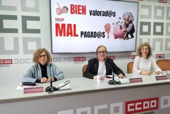 CCOO culpa a la Consejería de la situación de su plantilla docente, bien valorada y mal pagada