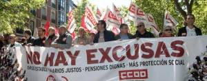 Miles de personas reivindican el Primero de Mayo en Castilla y León más empleo, salario, pensiones y protección social