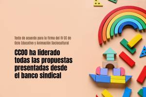 Finalizada la negociación del IV CC Marco Estatal de Ocio Educativo y Animación Sociocultural