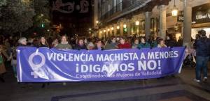 La movilización contra la violencia de género puso el acento en las víctimas menores de edad