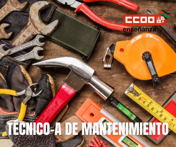 Técnico-a de Mantenimiento: Proceso de estabilización. Adjudicación de destinos