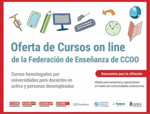 Oferta de cursos en línea para el PAS laboral, PAS funcionario de universidad, docentes, opositores, interinos y personas desempleadas