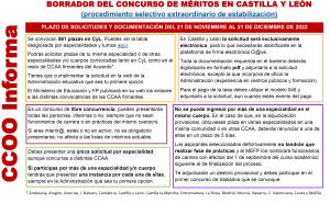 Todo lo que debes saber sobre el concurso de méritos en Castilla y León