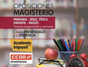 Convenio exclusivo entre la Academia Irigoyen y CCOO ¡Prepárate para tu plaza con las mejores condiciones!