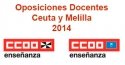 Ceuta y Melilla, Oposiciones docentes 2014:listas definitivas de admitidos y comienzo de actuaciones