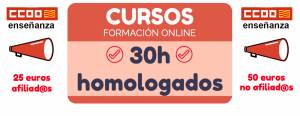 Nueva oferta cursos online homologados curso 2018-2019