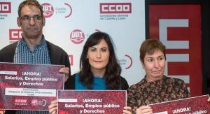 CCOO y UGT activan en todo el país la campaña ¡Ahora salarios, empleo digno y derechos!
