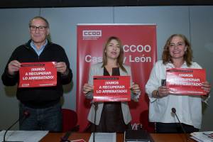 CCOO pone en marcha la campaña ‘Recuperar lo arrebatado’