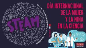 CCOO reivindica el talento femenino y renueva su compromiso por una mayor presencia de mujeres en las ciencias y las artes