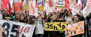 El 60% del personal de la Junta secunda la huelga en defensa de las 35 horas semanales