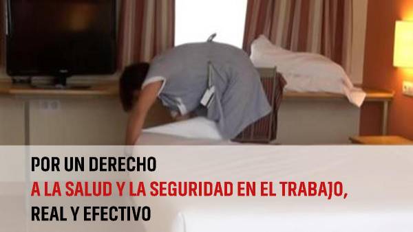 CCOO y UGT reclaman un derecho a la seguridad y la salud en el trabajo real y efectivo