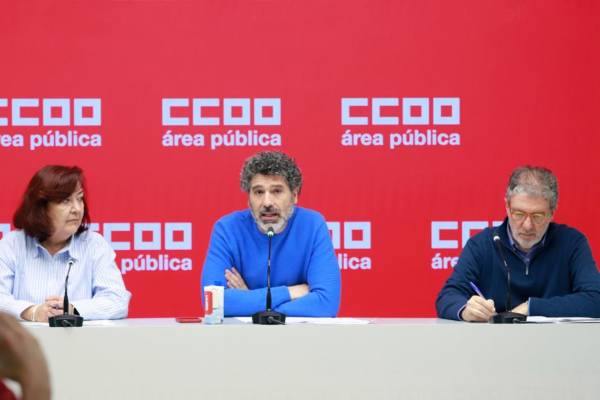 CCOO se movilizará el 8 de abril para exigir una subida salarial, el cumplimiento de lo pactado y la negociación de un nuevo acuerdo para el sector público