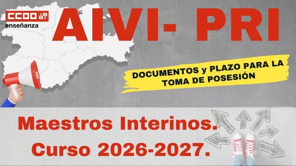 AIVIPRI 2026-27. Toma de posesión. Documentos