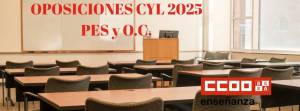 Oposiciones PES y otros cuerpos 2025 CyL. Nombramiento de los tribunales y de las comisiones de selección.
