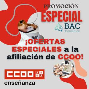 BAC Formación. Promoción especial. Docentes