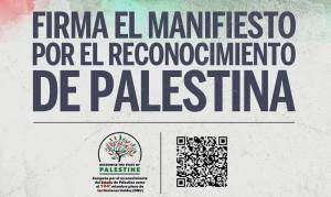 CCOO se une a la vigilia solidaria con el pueblo palestino