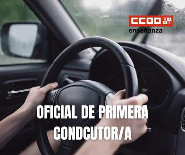 Oficial de Primera Conductor. Proceso de estabilización. Adjudicación de destinos