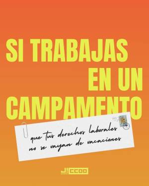 Monitores/as de ocio y tiempo libre. ¡Que tus derechos no se vayan de vacaciones! Asesórate y organízate