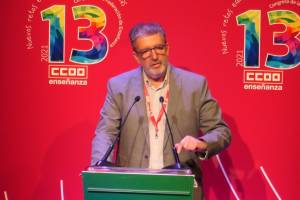 Francisco García Suárez es reelegido secretario general de la Federación de Enseñanza de CCOO