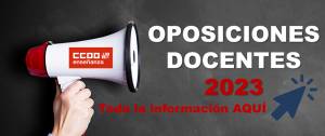 Oposiciones docentes 2023 CyL. Secundaria y otros cuerpos. Toda la información actualizada