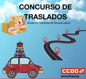 Personal Laboral. Concurso de Traslados. Resolución provisional febrero 2026