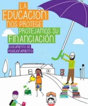 La Campaña Mundial por la Educación se moviliza para recordar a los Gobiernos que están comprometidos internacionalmente a financiar el derecho a la enseñanza