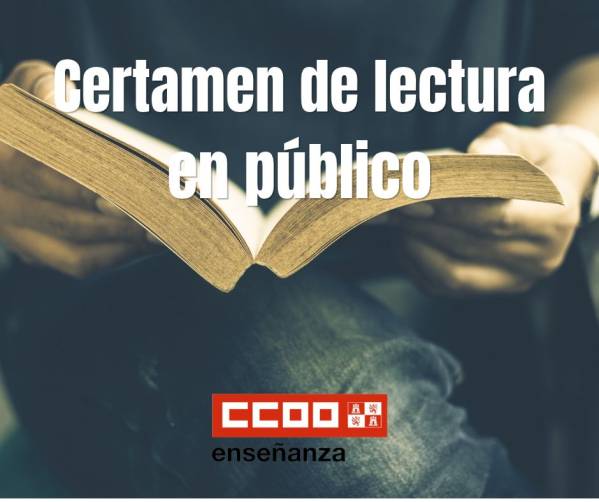 Certamen de lectura en público. Convocatoria curso 2026-27